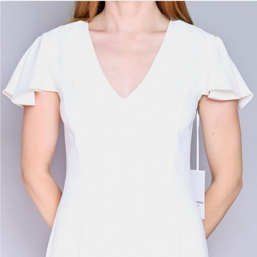 AMANDA UPRICHARD Ivory Irvina Mini Dress NWT XS